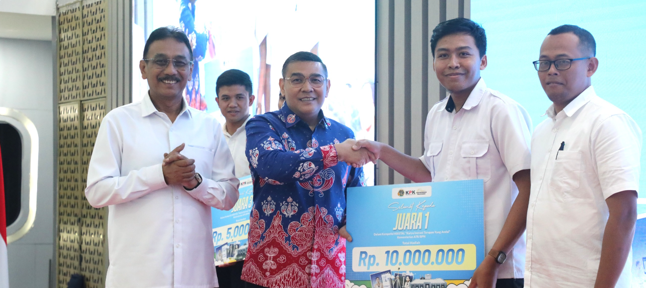 Penganugerahan Pemenang Kompetisi KRISTAL 2026, Apresiasi atas Gagasan Inovasi dalam Pelayanan Pertanahan