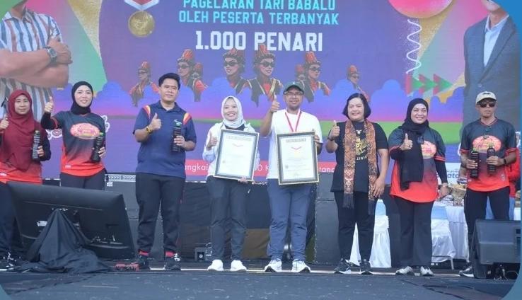 Batang Ukir Dua Rekor MURI di HUT ke-60: 1.000 Penari Tari Babalu dan 10.000 Liter Minyak Jelantah