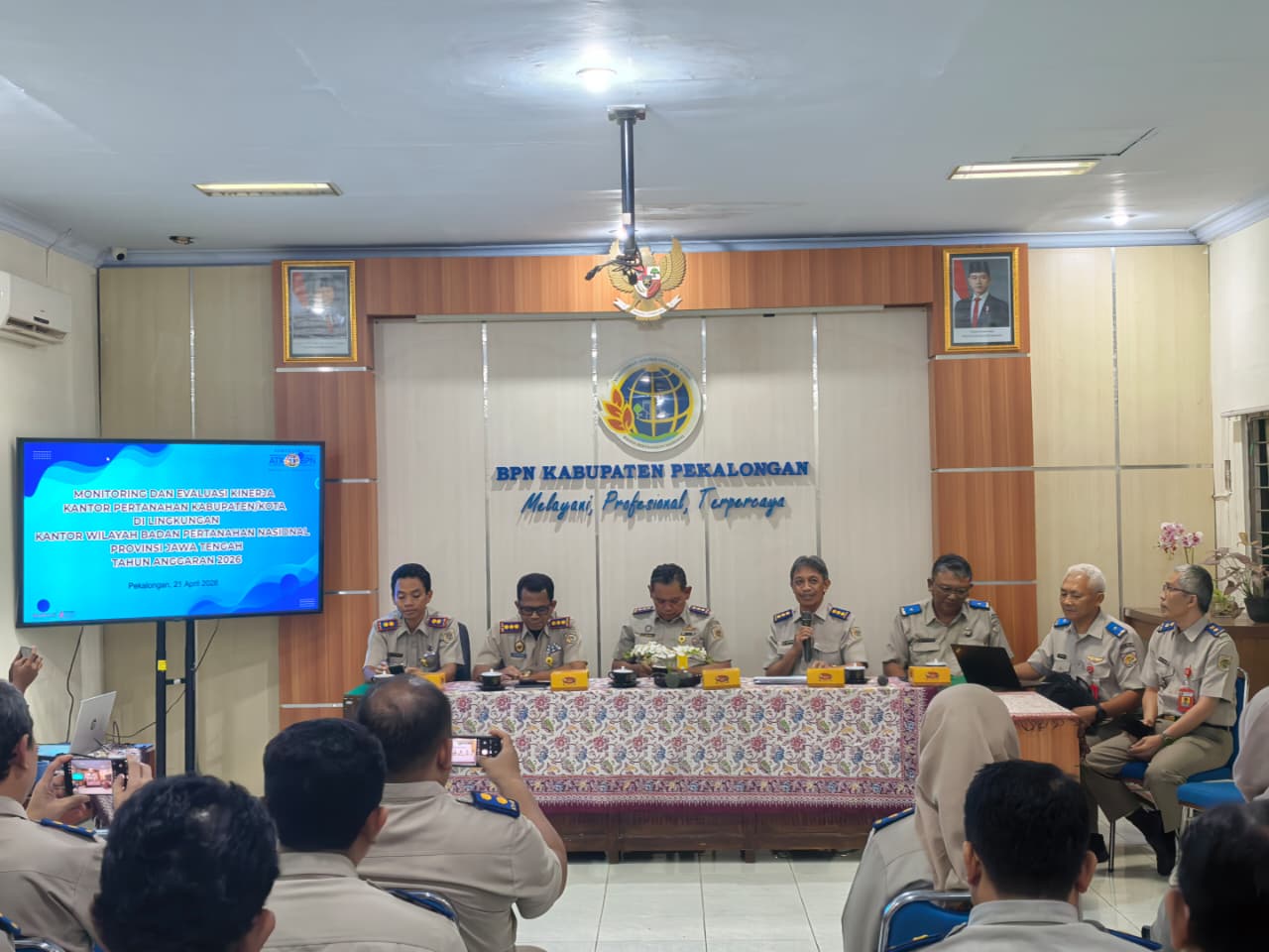 Perkuat Kinerja dan Pelayanan, Kantah Batang Ikuti Evaluasi Bersama se-Jawa Tengah