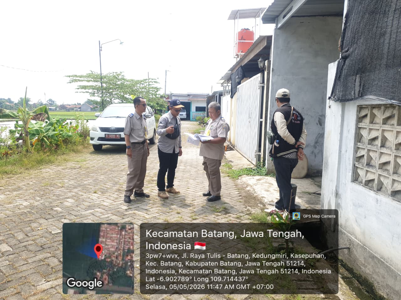 Pastikan Tata Ruang Tepat, Kantah Kabupaten Batang Lakukan Survei PTP PKKPR di Desa Kasepuhan dan Desa Kecepak