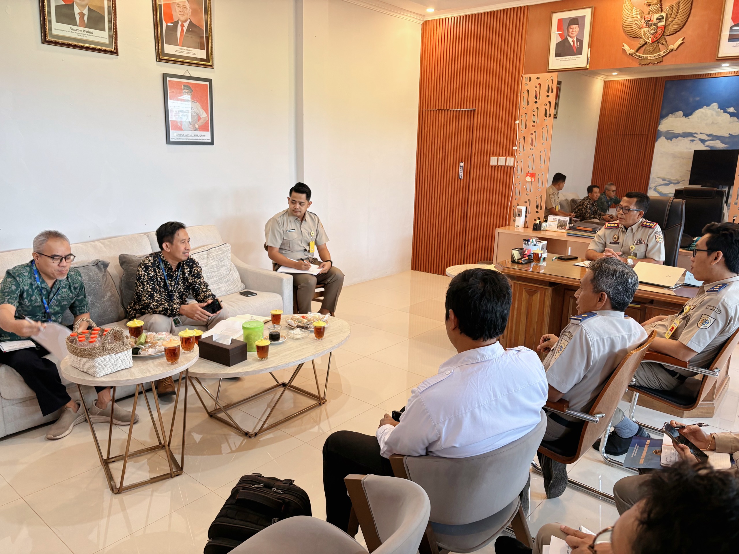 Perkuat Sinergi Antarinstansi, Kantah Batang Gelar Rapat Koordinasi Pensertipikatan Barang Milik Negara Tahun 2026
