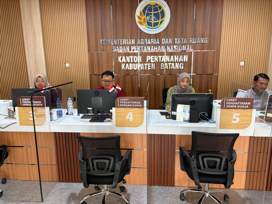 Kantor Pertanahan Kabupaten Batang Membuka PELATARAN (Pelayanan Tanah Akhir Pekan), Wujud Komitmen Kantah Batang Tetap Melayani Masyarakat