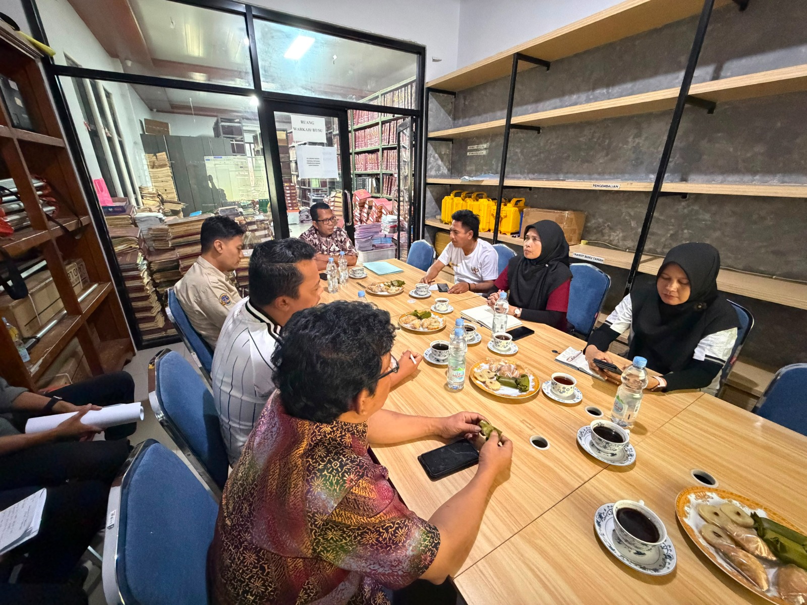 Rapat koordinasi pembahasan Perjanjian Kerja Sama mengenai Integrasi Data Pertanahan dan Data Perpajakan