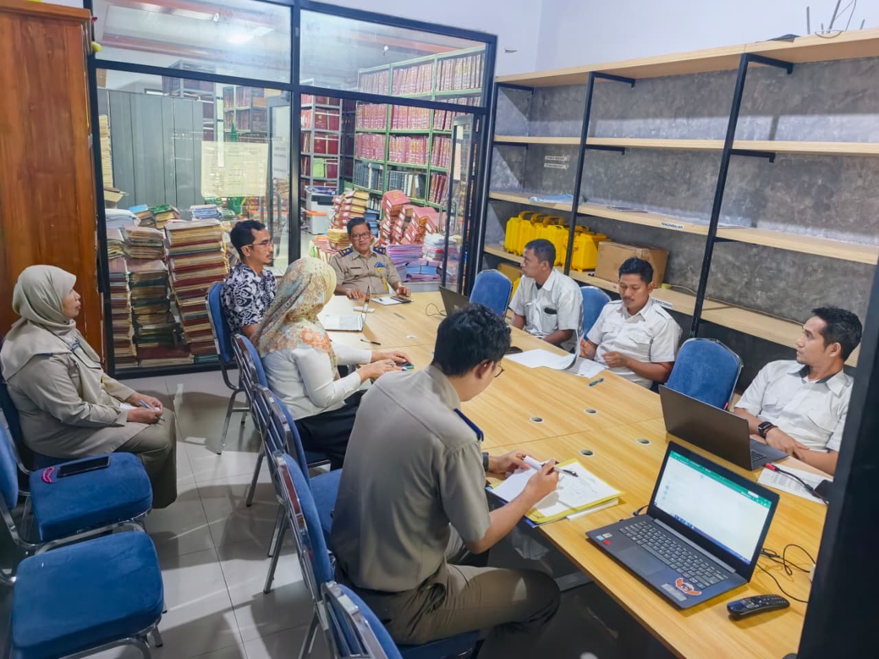 Rapat Koordinasi Penggantian Tanah Wakaf Terkait Pengadaan Tanah Jalan Tol Semarang - Batang