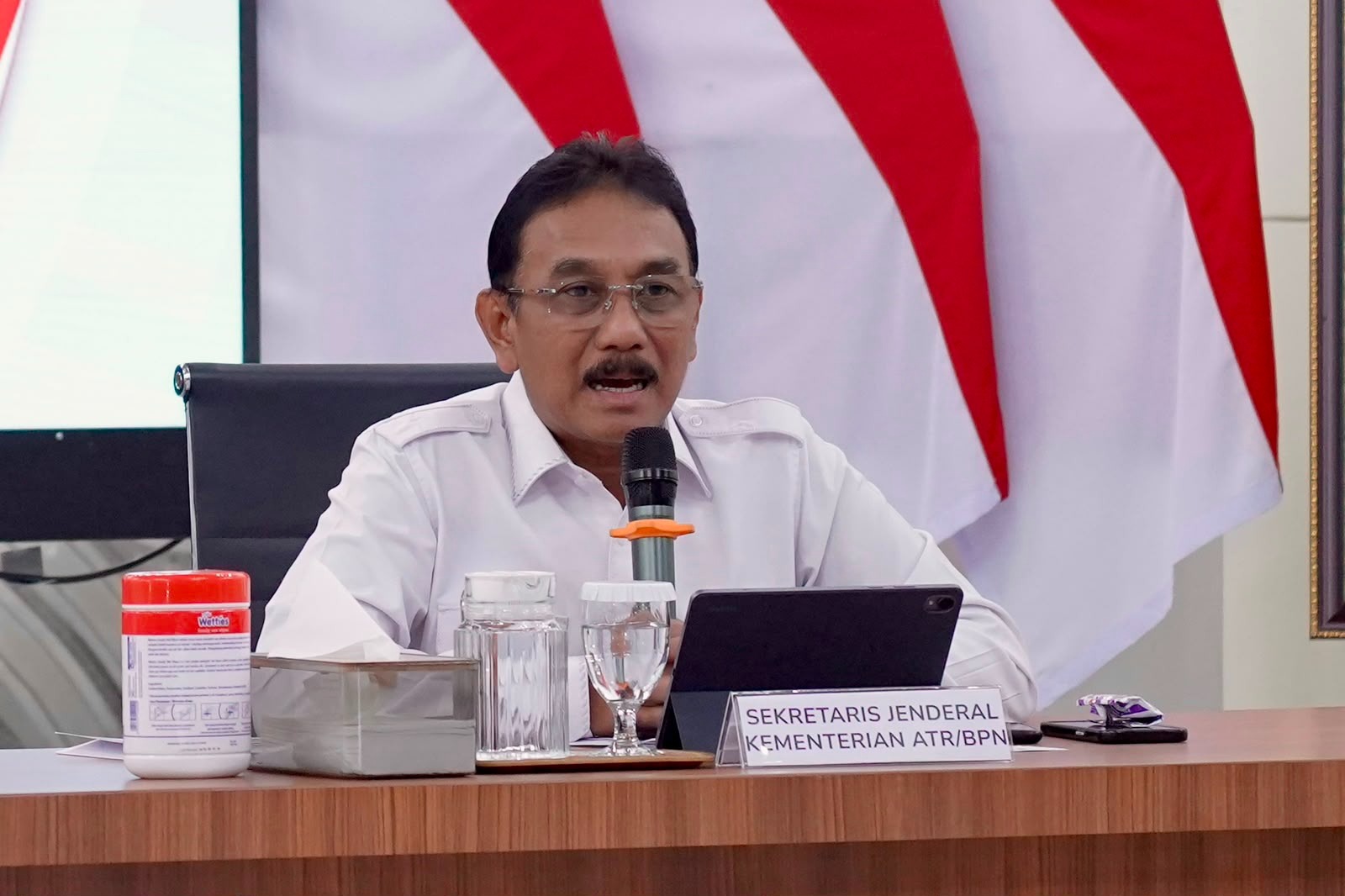 Sekjen ATR/BPN Jelaskan Tiga Transformasi untuk Percepat Layanan Pertanahan kepada Masyarakat