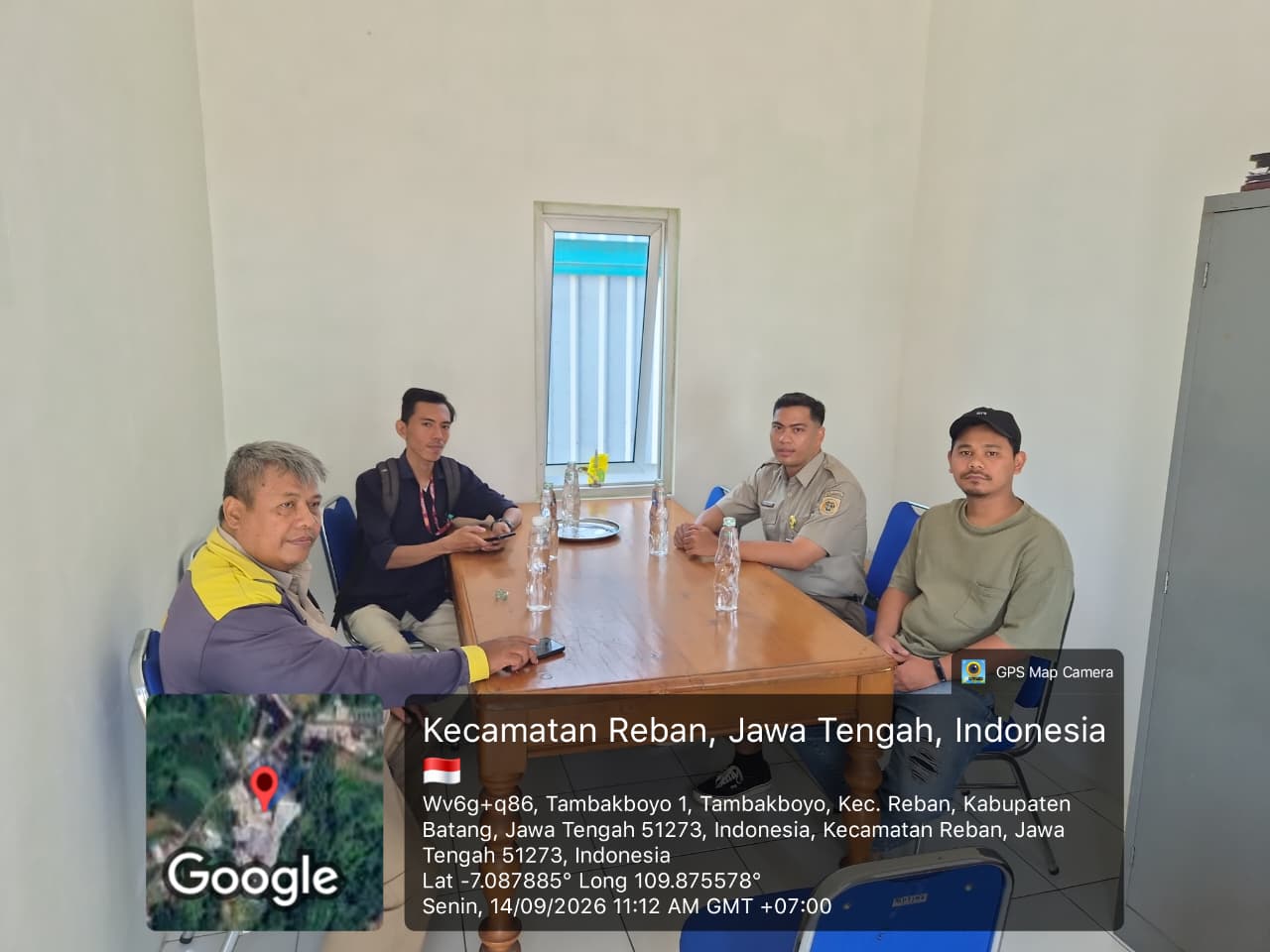 Kantor Pertanahan Kab. Batang Lakukan Peninjauan Lokasi PKKPR Kegiatan Berusaha di Desa Tambakboyo Kecamatan Reban