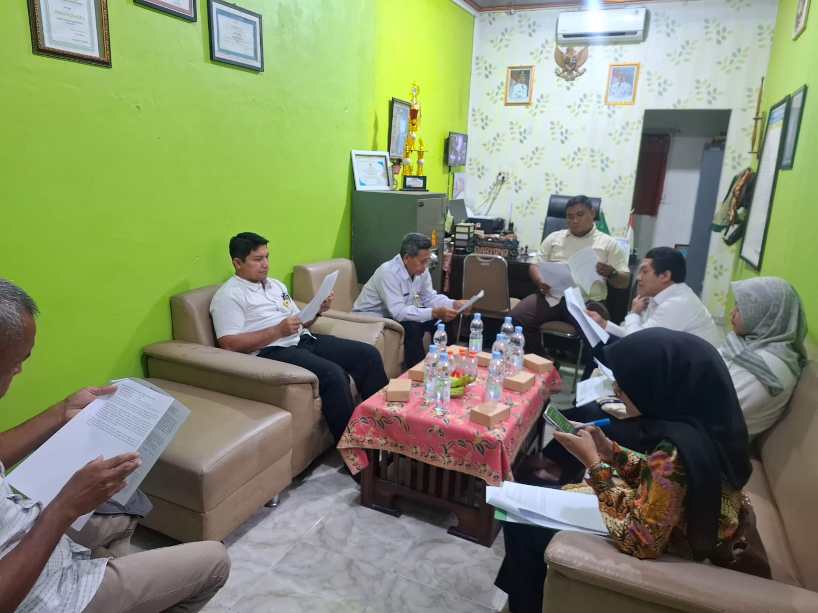 Kantah Batang Laksanakan Pemeriksaan Tanah untuk Permohonan Pemberian Hak Guna Bangunan di Desa Tegalsari Kec. Kandeman dan Desa Sembung Kec. Banyuputih