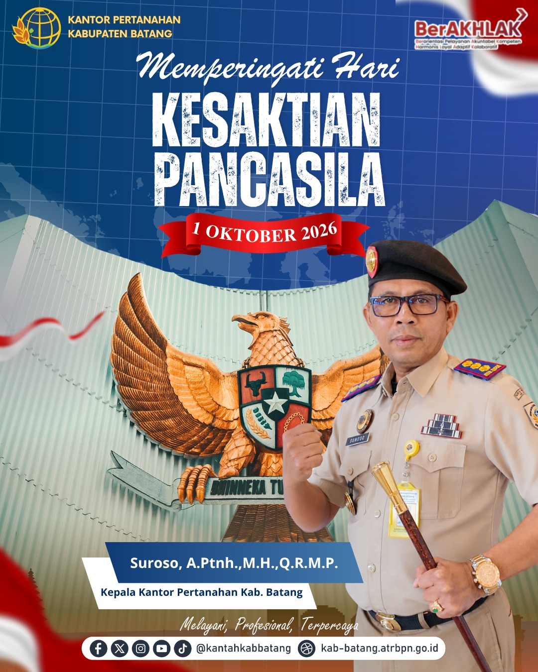 Memperingati Hari Kesaktian Pancasila 1 Oktober 2026