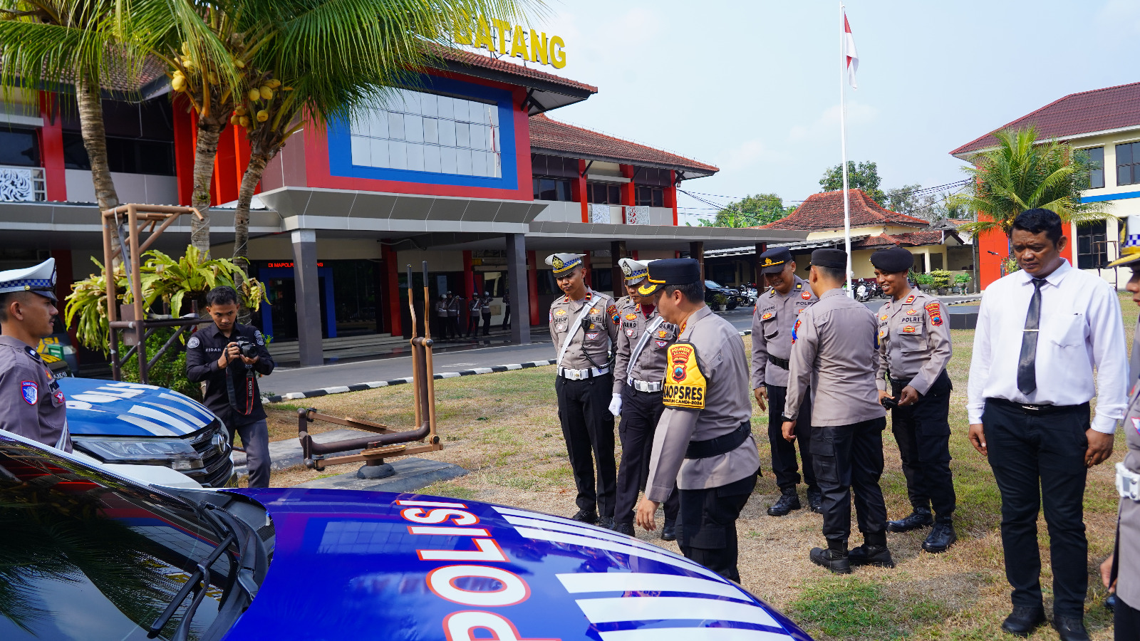 Tekan Angka Kecelakaan Lalu Lintas, Polresta Batang Gelar Apel Pasukan Ops Patuh Candi 2026