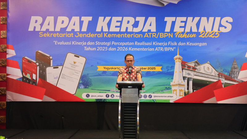 Dirjen PHPT ATR/BPN: Tata Usaha Bukan Sekadar Administrasi tetapi Pengendali SOP Layanan Pertanahan